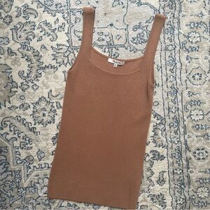 Madewell Bradbury Square-Neck Sweater Tank